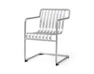 Stolička Palissade Cantilever Dining Armchair, galvanised