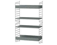 Vonkajšia policová zostava String Outdoor C, galvanized