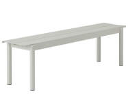 Lavica Linear Steel Bench 170 cm, grey