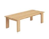 Záhradný konferenčný stôl Assemble, 135x55 cm teak
