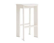 Barová stolička Chisel 30 H75, cream white lacquered beech