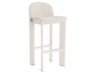 Barová stolička Chisel 35 H75, cream white lacquered beech / Mode 11