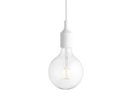Závesná LED lampa E27, white