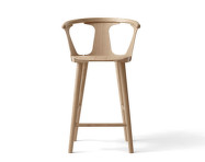 Barová stolička In Between, bielo olejovaný dub