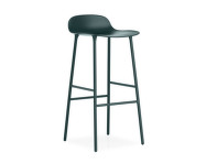 Barová stolička Form 75 cm, green/steel