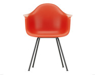 Stolička Eames DAX, poppy red