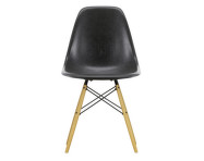 Stolička Eames Fiberglass DSW, elephant hide grey/golden maple