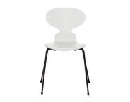 Stolička Ant™ 3101 lacquered, white / black