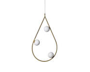 Luster Pearls 80, brushed brass