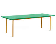 Jedálenský stôl Two-Colour 240 cm, ochre/green