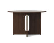 Jedálenský stôl Androgyne ø120, dark stained oak
