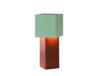 Prenosná lampa Pivot ATD7, rusty mint