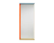 Zrkadlo Colour Frame Large, blue/orange