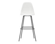 Barová stolička Eames Plastic High, white