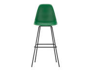 Barová stolička Eames Plastic High, emerald