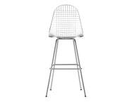 Barová stolička Eames Wire High, chrome