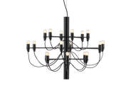 Luster 2097/18 Frosted Bulbs, matte black