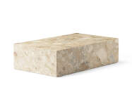 Konferenčný stolík Plinth Low, Kunis Breccia