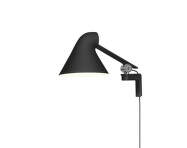 Nástenná lampa NJP Short, black