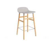 Barová stolička Form 65 cm, warm grey/oak