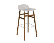 Barová stolička Form 75 cm, warm grey/walnut