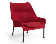 Kreslo O2, soft red textile