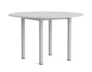 Stôl Annex Round Ø120, anodized/cloud grey