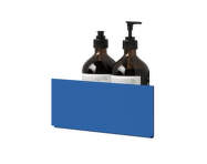 Rohová kúpeľňová polička Bath Shelf Corner, blue