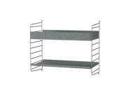 Vonkajšia policová zostava String Outdoor D, galvanized