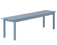 Lavica Linear Steel Bench 170 cm, pale blue