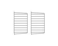 Nástenný panel String Wall 50 x 30, 2 ks, dark brown