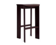 Barová stolička Chisel 30 H75, dark bordeaux lacquered beech