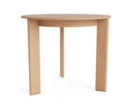 Jedálenský stôl Chisel 20 Round Ø90, lacquered oak