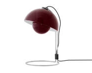 Stolná lampa Flowerpot VP4, dark plum