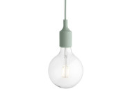Závesná LED lampa E27, light green
