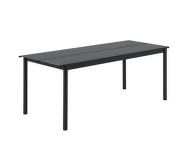 Stôl Linear Steel Table 200 cm, black