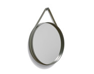 Zrkadlo Strap Mirror 50 cm, army