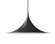 Závesná lampa Semi 60, matt black