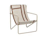 Kreslo Desert Lounge Chair, cashmere/shape