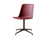 Kancelárska stolička Rely HW11, bronzed/red brown