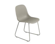Stolička Fiber Side Chair Sled Base, grey