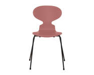 Stolička Ant™ 3101 lacquered, wild rose / black
