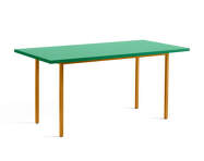 Jedálenský stôl Two-Colour 160 cm, ochre/green