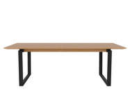 Jedálenský stôl Nord 220 cm, black oak/oiled oak