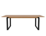 Jedálenský stôl Nord 220 cm, black oak/oiled oak