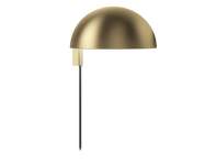 Nástenná lampa Aluna, matt brass