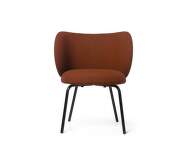 Jedálenská stolička Rico Tonus, red brown/black
