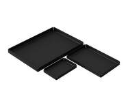 Podnosy Tray 3-pack, black