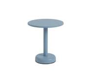 Stolík Linear Steel Coffee Table Ø42, pale blue