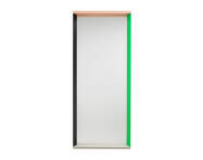 Zrkadlo Colour Frame Large, green/pink
